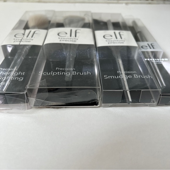 New ELF Precision Makeup Brush Bundle (set of 4) - Picture 3 of 6